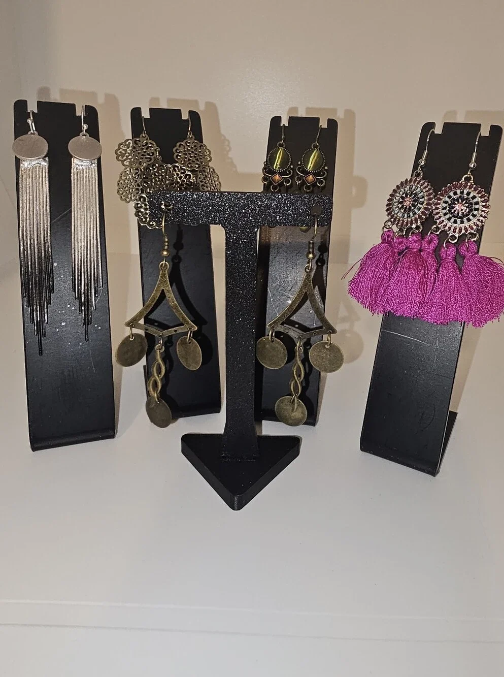 Women’s Long Statement Earrings - New - Select 1
